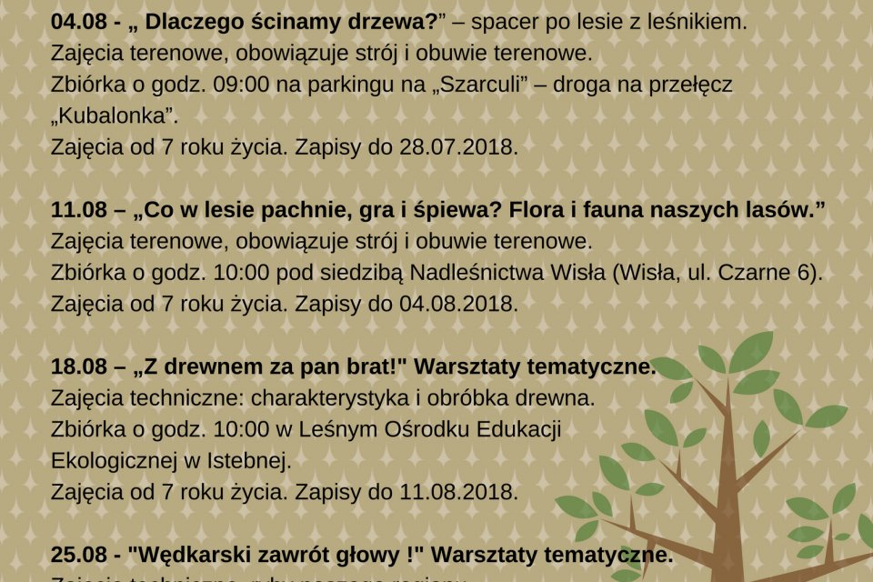 Plakat promujący akcję